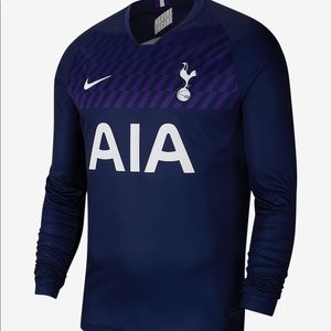 Tottenham long sleeve stadium away jersey